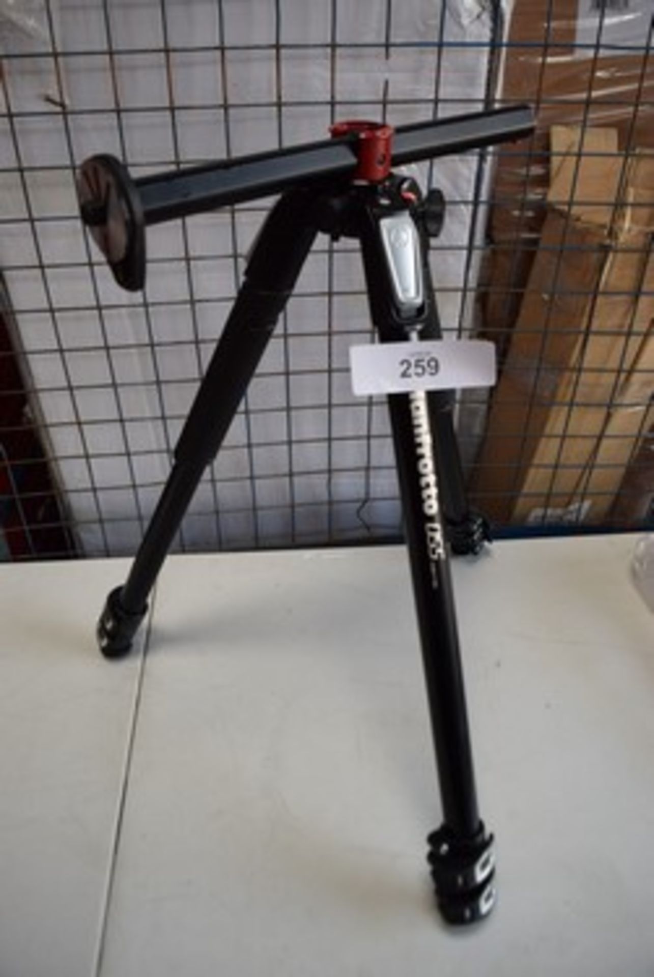 1 x Manfrotto 055 aluminium tripod with horizontal column, item No: MT055XPRO3, together with 1 x - Image 4 of 5