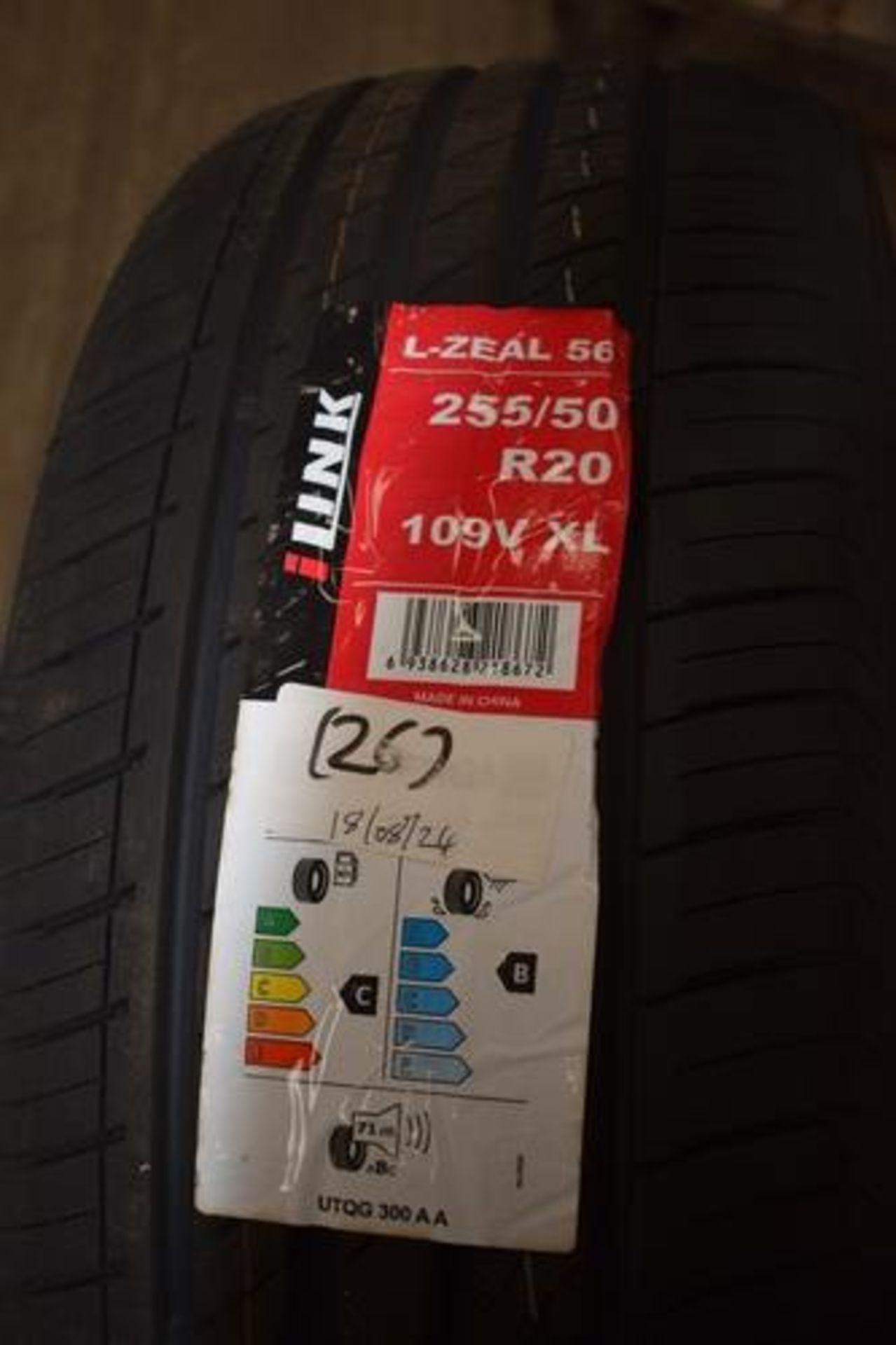 1 x iLink L-Zeal 56 tyre, size 255/50R20 109V XL - new with label (cage 3)