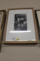 Rebecca Boyd Allen, framed and glazed print depict