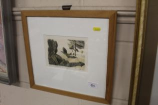 Simon Burder, pencil signed limited edition print