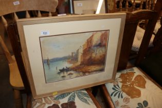 E. Williams, framed and glazed continental waterco