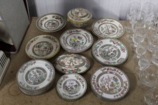 A collection of Copeland Spode and other 'Indian T