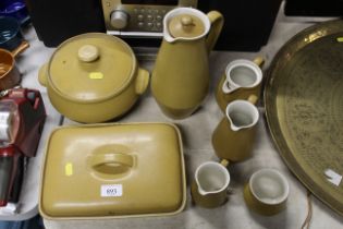 A collection of Denby