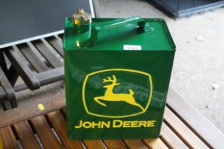 A John Deere two gallon fuel can (216)