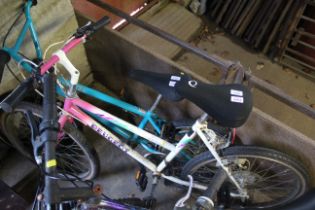 A girl's Peugeot Florida mountain bike with 2x7 sp