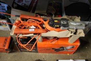 A Black & Decker Alligator 550W mini chainsaw in o