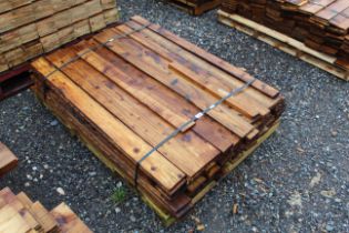 A quantity of various sawn timber. This lot is sub