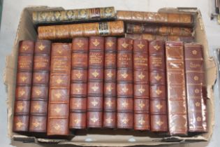 Nine volumes of Sir John Lubbock's 100 books, incl
