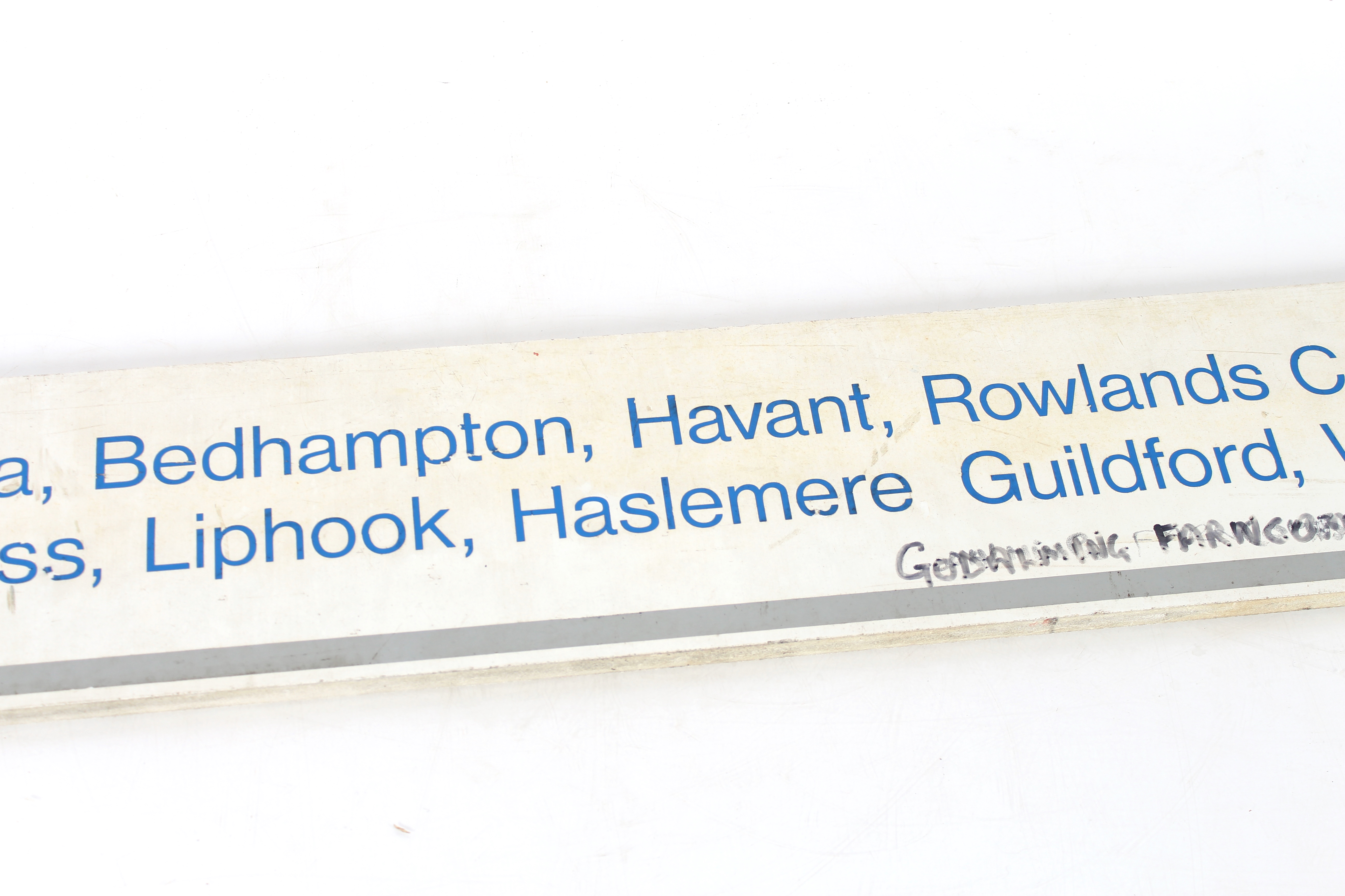 A double sided laminate sign for Portsmouth to Wat - Image 3 of 8