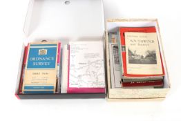 A collection of various railway travel guides and