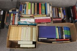 Five various boxes of books on Middle Eastern history and warfare
