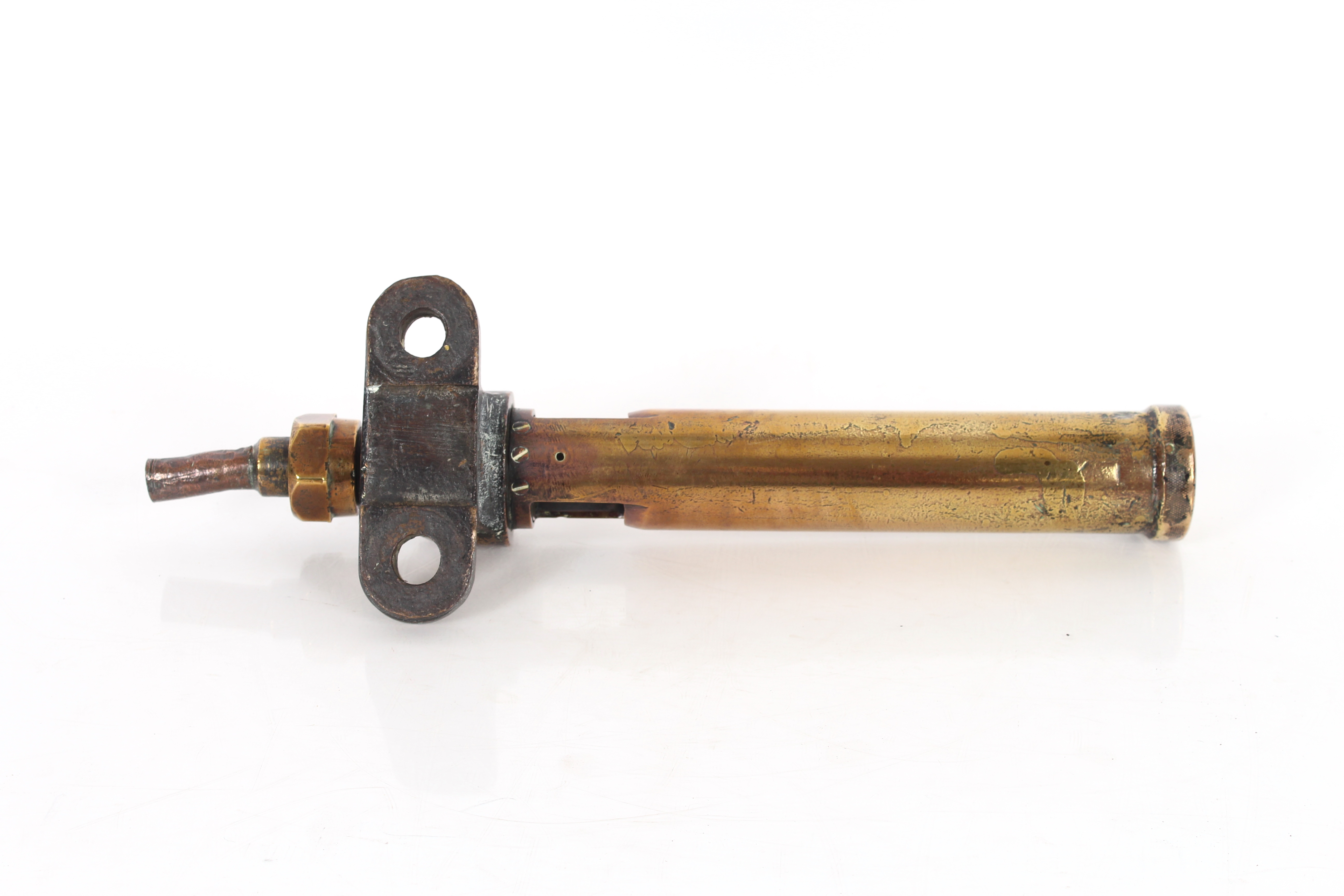 A brass and bronze LMS steam train whistle, 49cm - Image 3 of 3