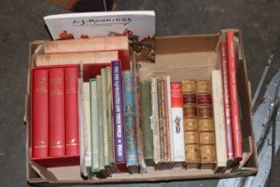 A collection of miscellaneous books including work