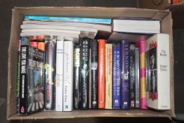 A collection of various Beatles books and biograph