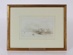 S.M. Scott, a pair of watercolour studies, scenes