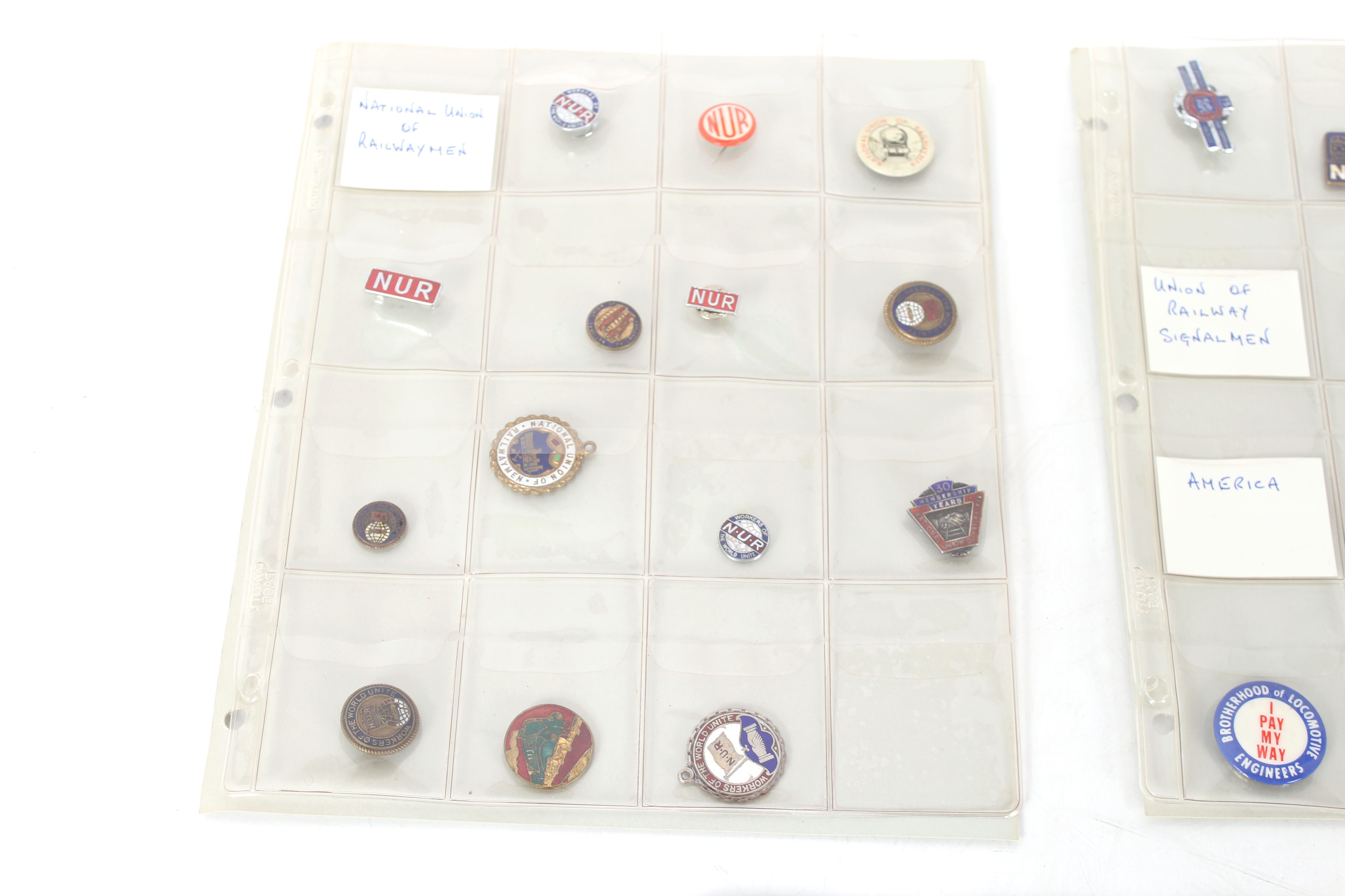 A collection of railway related lapel badges inclu - Image 4 of 6