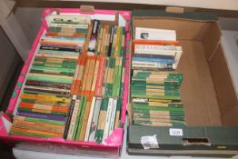 A collection of Penguin and other paperback books