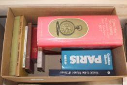 A box of miscellaneous books including Yesterday's