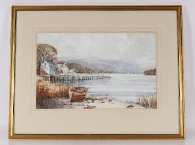 Tom Sutton, watercolour study of a Lake District s