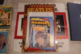 A collection of Beatles ephemera to include some p