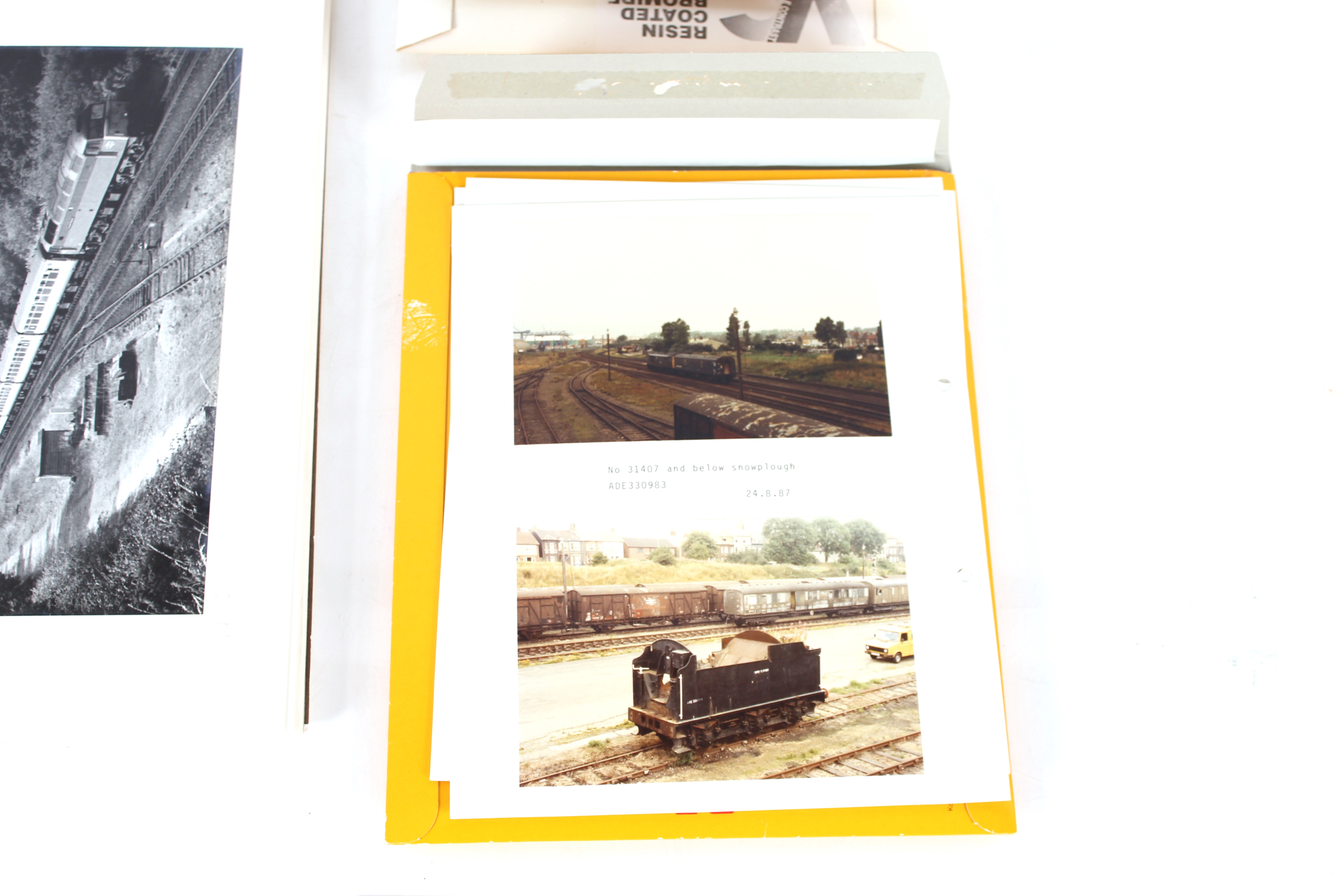 A collection of various railway photographs, some - Image 2 of 4