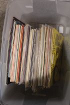 A large collection of miscellaneous LP's from the