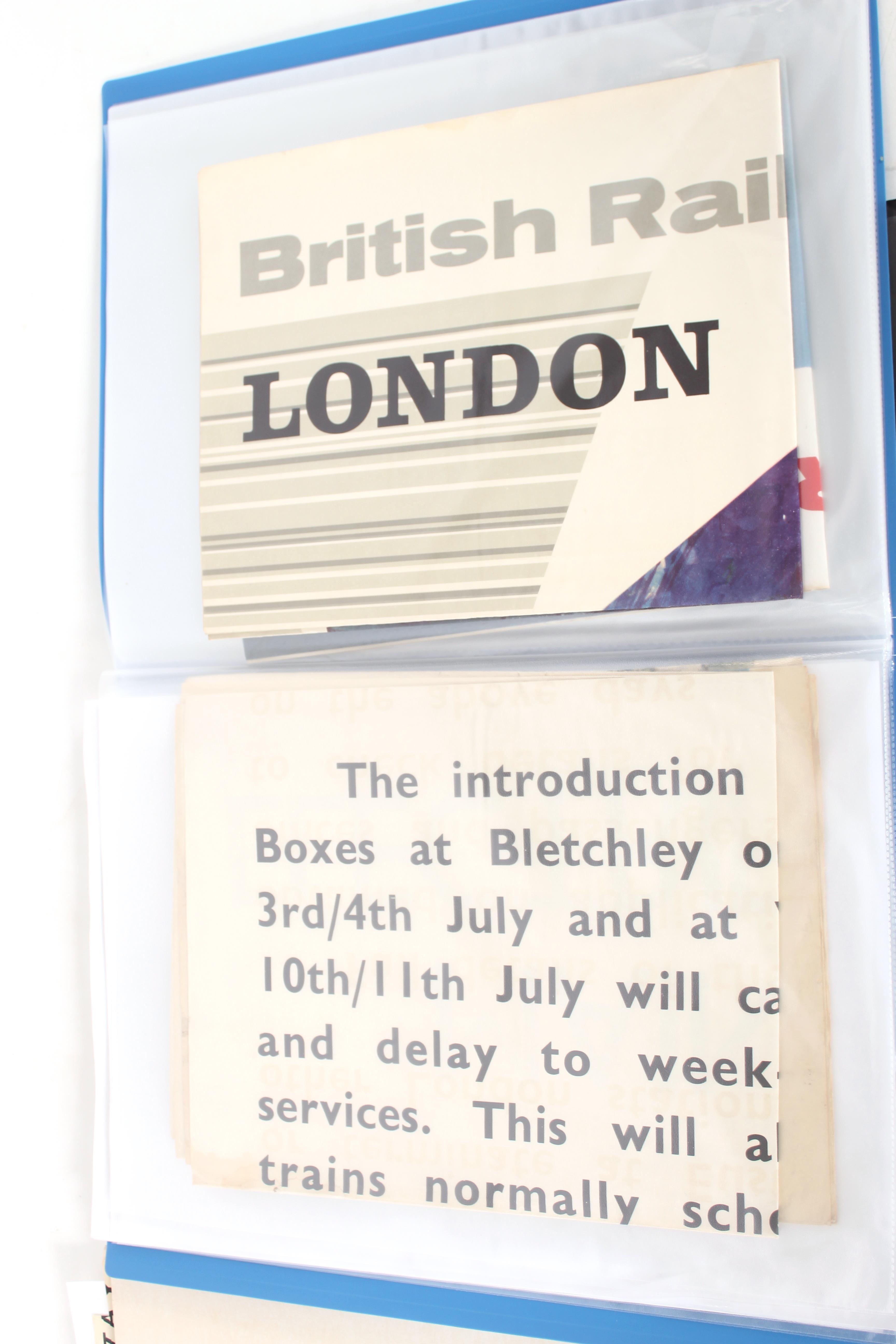 A collection of railway ephemera including travel - Image 6 of 6