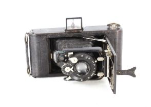 An Ensign bellows camera by Houghtons of London