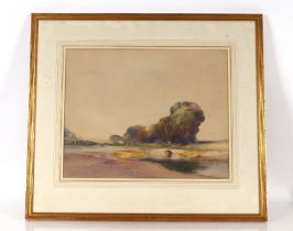 Early 20th Century school, watercolour study of a