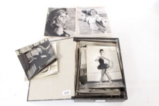 A collection of photographic film stills, circa 19