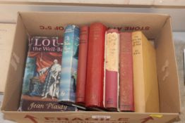 A collection of books including The darling Buds o
