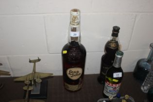A vintage 1960's Long John Scotch Whisky 70% proof