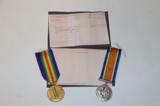 WWI BWM and Victory medals to Dvr. D. Harvey RFA