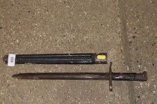 An Italian model 1891 bayonet