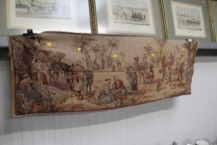 A French style tapestry 133cms x 48cms