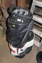 A Motocaddy golf bag