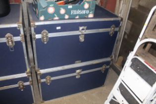 Two large flight cases