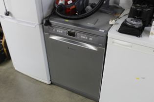 A Hotpoint dishwasher