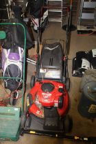 A Troy-Bilt 21" petrol rotatory lawn mower with Br