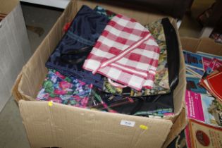 A box of various bags