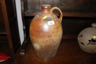 A glazed urban ware flagon