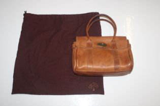 A Mulberry tan leather Bayswater handbag