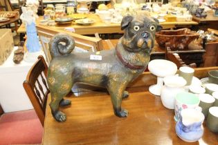 A vintage pug dog ornament AF