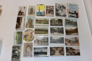 A box of postcards