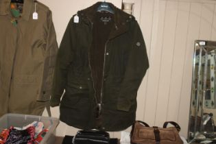 A size 16 Barbour fleece lined jacket