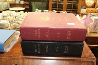 Two volumes of Lloyds Register of ships A-L, M-Z