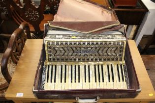 A Hohner piano accordion AF