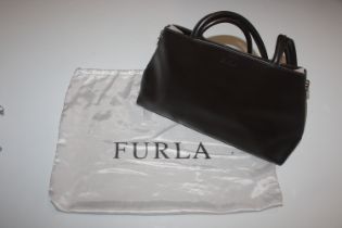 Three Furla lady's handbags, two with dust covers