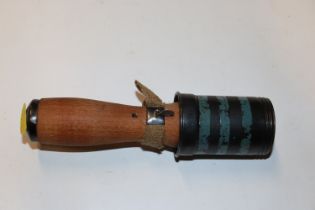 A Hungarian World War II pattern hand grenade (deactivated)