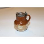 A miniature Royal Doulton Lambeth ware harvest jug